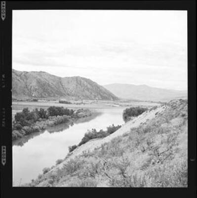 Scenic view of the Okanogan River.