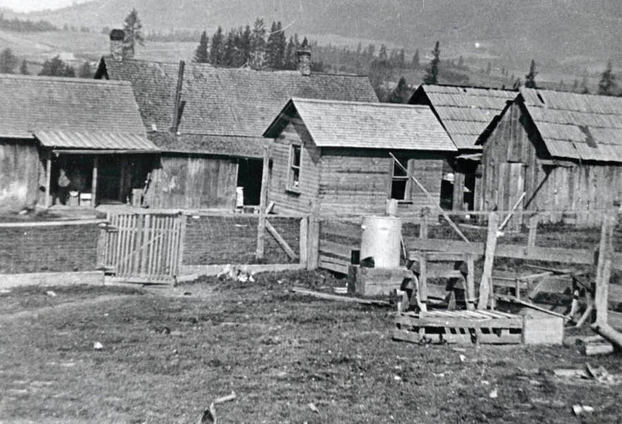The original John Nirk place north of Potlatch. This is where Cleora was born.