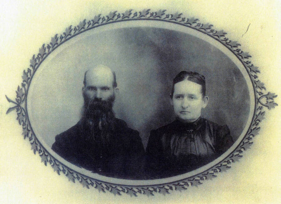 Andrew and Mary Matilda Lynd came to Potlatch in 1884 with Samuel and Elizabeth Tipton Lynd. After Samuel passed away in 1888, Andrew Lynd took over the ranch his parents had established on the homestead. Andrew and Mary are buried in Palouse, Washington.