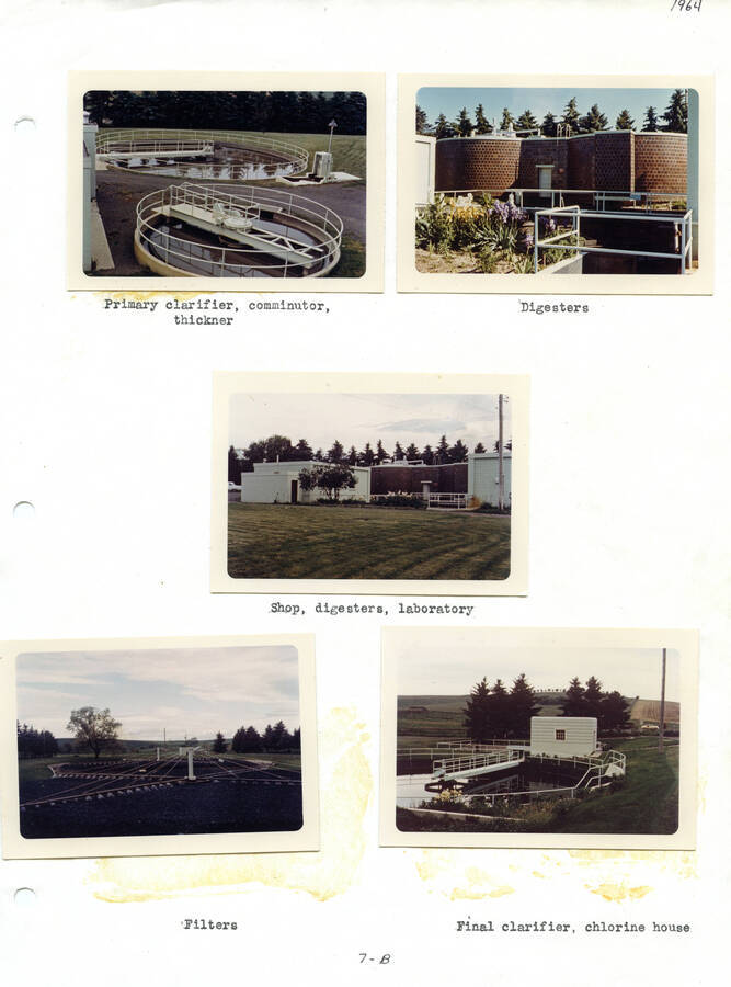 Miscellaneous photographs of the old treatment plant.