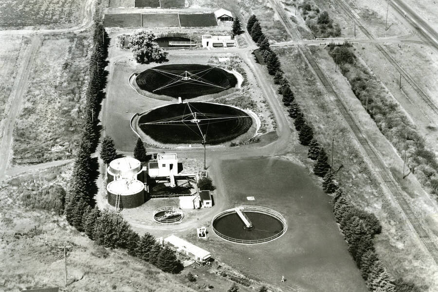 Overview of Old Treatment Plant from the 1960's