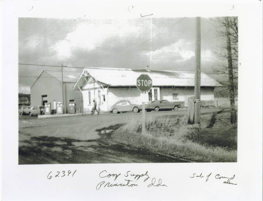 View of Co-Op Supply in Princeton, ID Highway 6