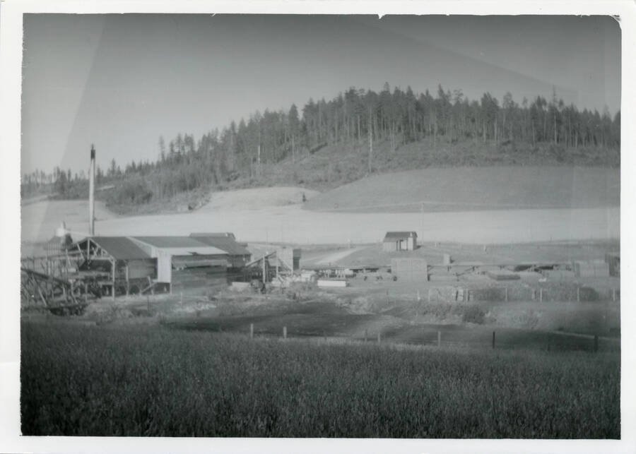 Photo of D.I. Nirk Lumber Co. Mill in 1947