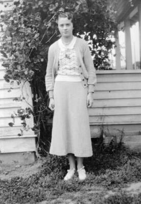 A photograph of Cleora Nirk on her Sweet 16th birthday.