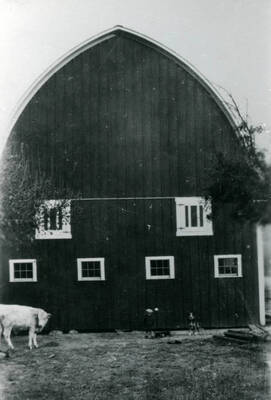 Back side of Soncarty barn, now on NRHP