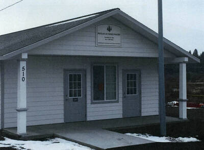 The new Potlatch Food Pantry, located on Pine Street behind city hall. 510 Pine Street