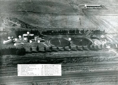 Overview of old wastewater treatment plant