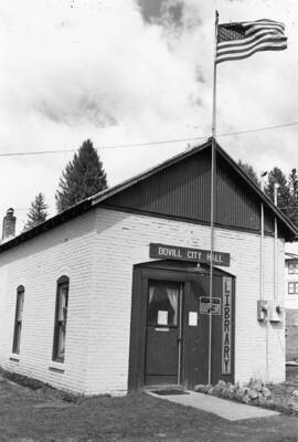 The Bovill Community Library in City Hall.