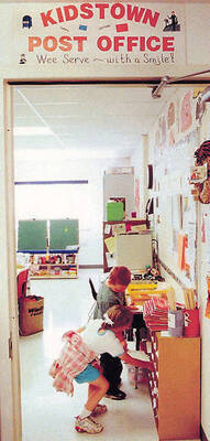 Kidstown by third grade at the Bovill school.