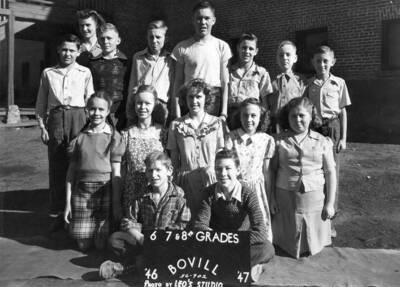 Bovill's sixth, seventh, and eighth grade students.