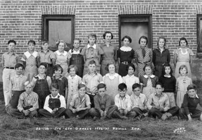 Bovill's fifth and sixth grade students.