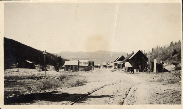 View of an early town- Warren?