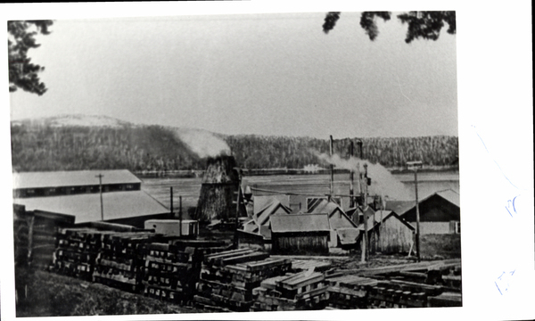 Mill in the early times, this photo was used for notecards