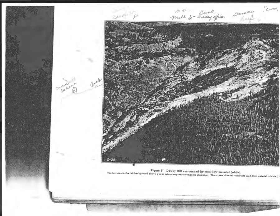 1 pages of subject files containing and related to Dewey Mine