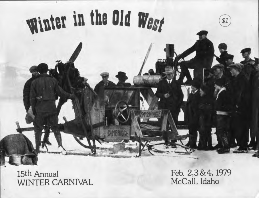 54 pages of subject files containing and related to McCall Winter Carnival 1979