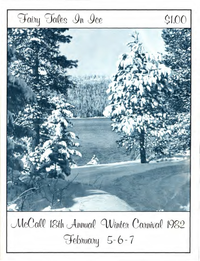 36 pages of subject files containing and related to McCall Winter Carnival 1982