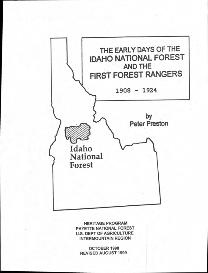 85 pages of subject files containing and related to U.S. Forest Service
