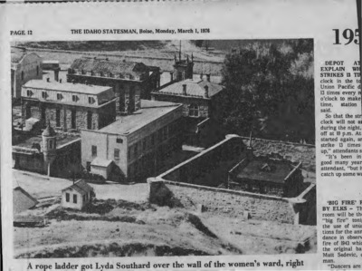 45 pages of subject files containing and related to Idaho State Prison