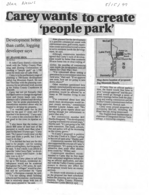 31 pages of subject files containing and related to Jug Mountain