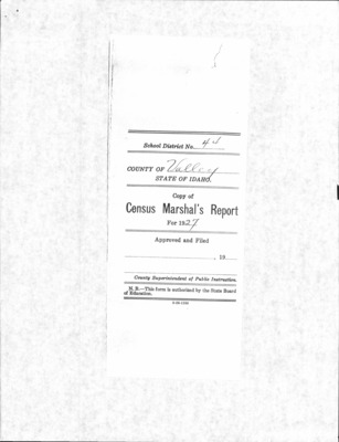 132 pages of subject files containing and related to McCall-Donnelly Schools I