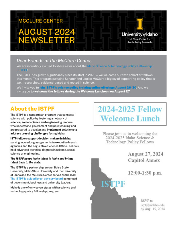 August 2024 Newsletter