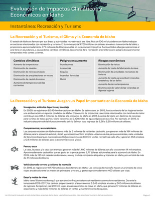 Recreación y turismo Instantánea