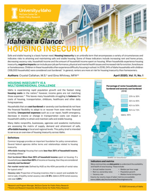 Housing Insecurity (2020)