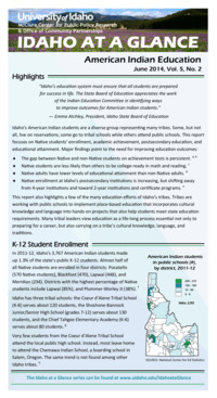 American Indian Education (2014)