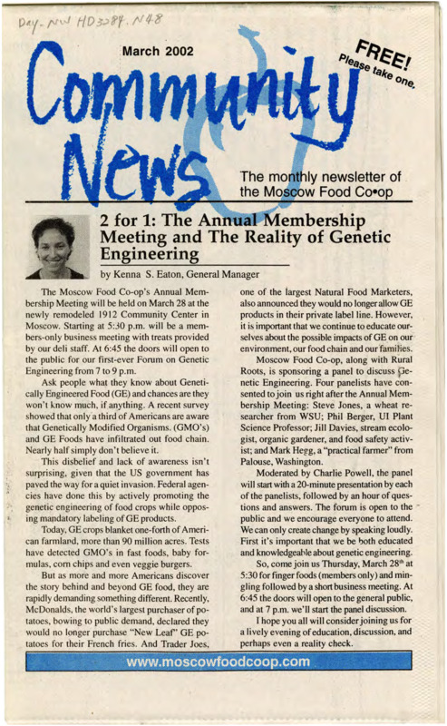 Community News March 2002