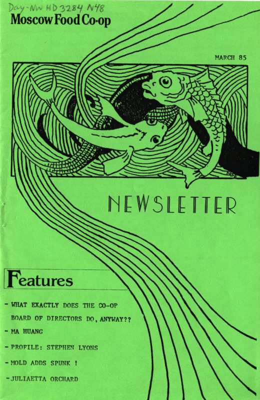 Newsletter March 1985