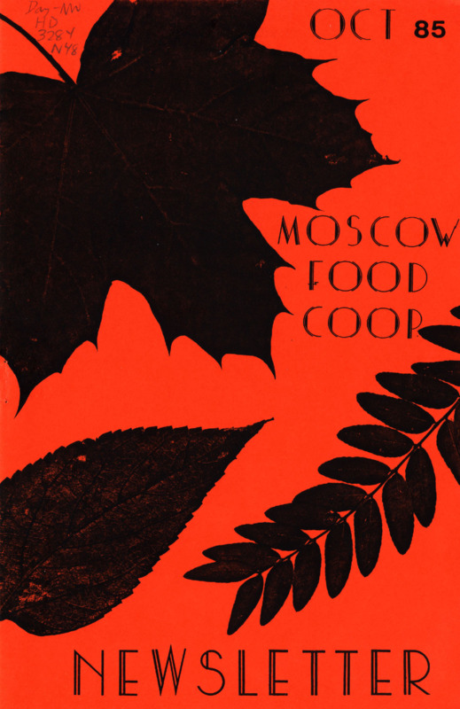 Newsletter October 1985