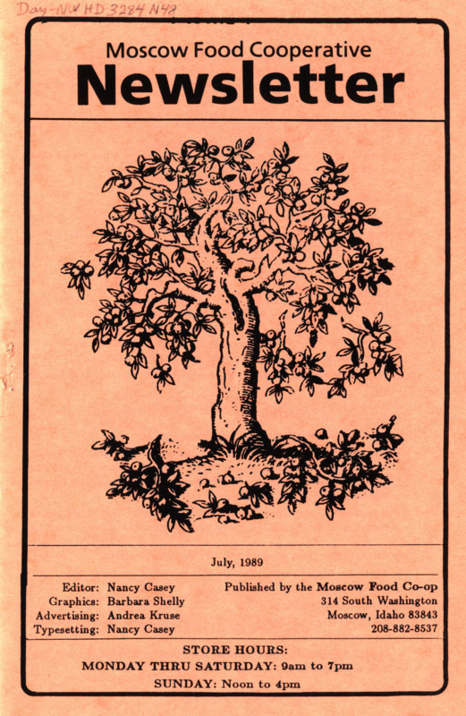 Newsletter July 1989