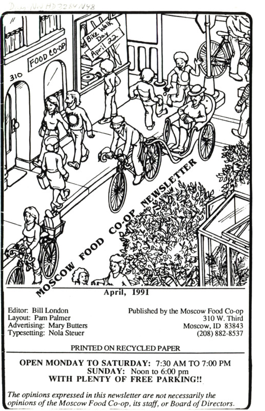 Newsletter April 1991