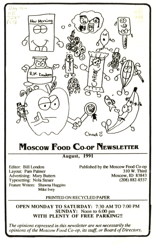 Newsletter August 1991