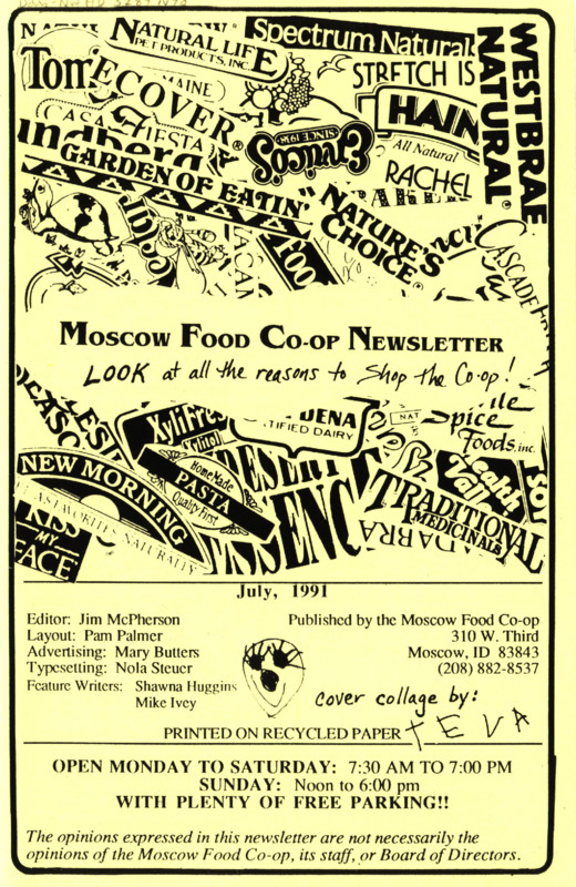 Newsletter July 1991