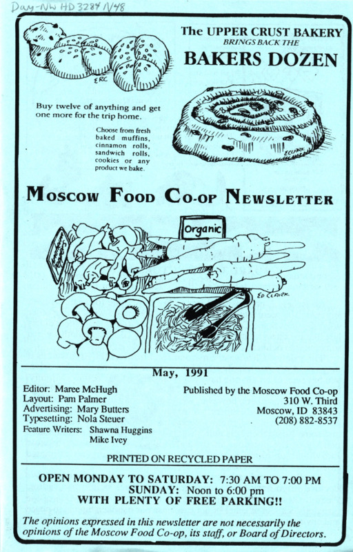 Newsletter May 1991