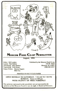 Newsletter August 1991