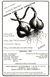 Newsletter September 1991