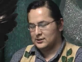 Nakia Williamson discusses his drawing of archaeological artifacts for scientific recording