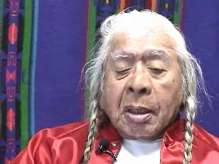 Horace Axtell tells of the Coyote and the Monster story