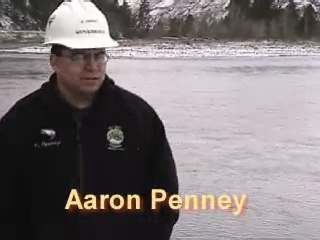 Aaron Penney, Fisheries Program, discusses the use of dead fish carcasses in the Nez Perce Fisheries Program