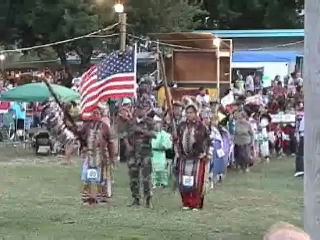 Looking Glass Powwow at Kamiah, August 2001 - Grand Entry