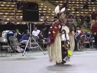 Tutxinmepu Powwow on the University of Idaho campus, October 2001 - Women's Traditional.