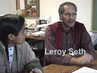 Leroy Seth on the Powwow