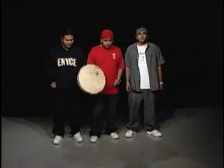 Three members of the Redtail Singers