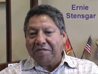 Ernie Stensgar, Tribal Chairman and Vietnam Veteran, reflects on the importance of patriotism, the American and Eagle Staff Flags, and the warrior society