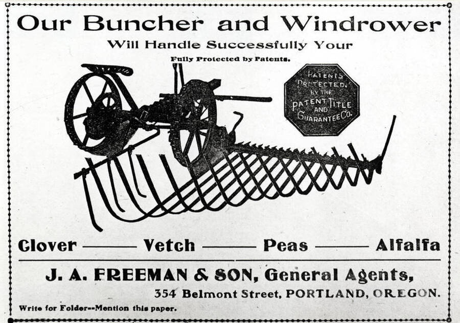 Buncher and windrower