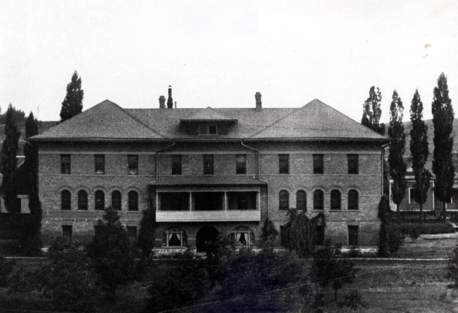 Ridenbaugh Hall from a panoramic taken about 1912.