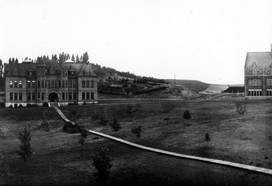 School of Mines from a panoramic taken about 1912.