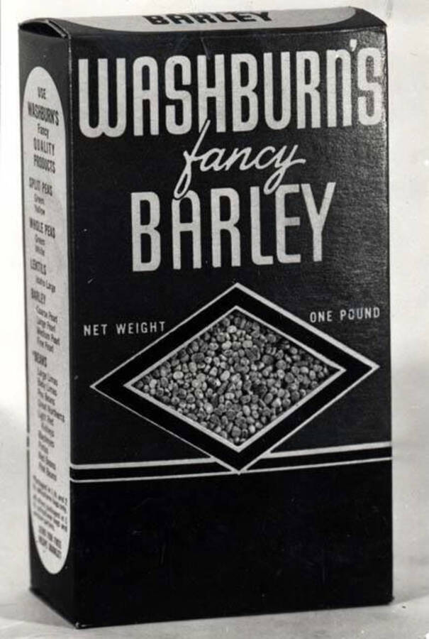 photo of Washburn's Fancy Barley package (box)